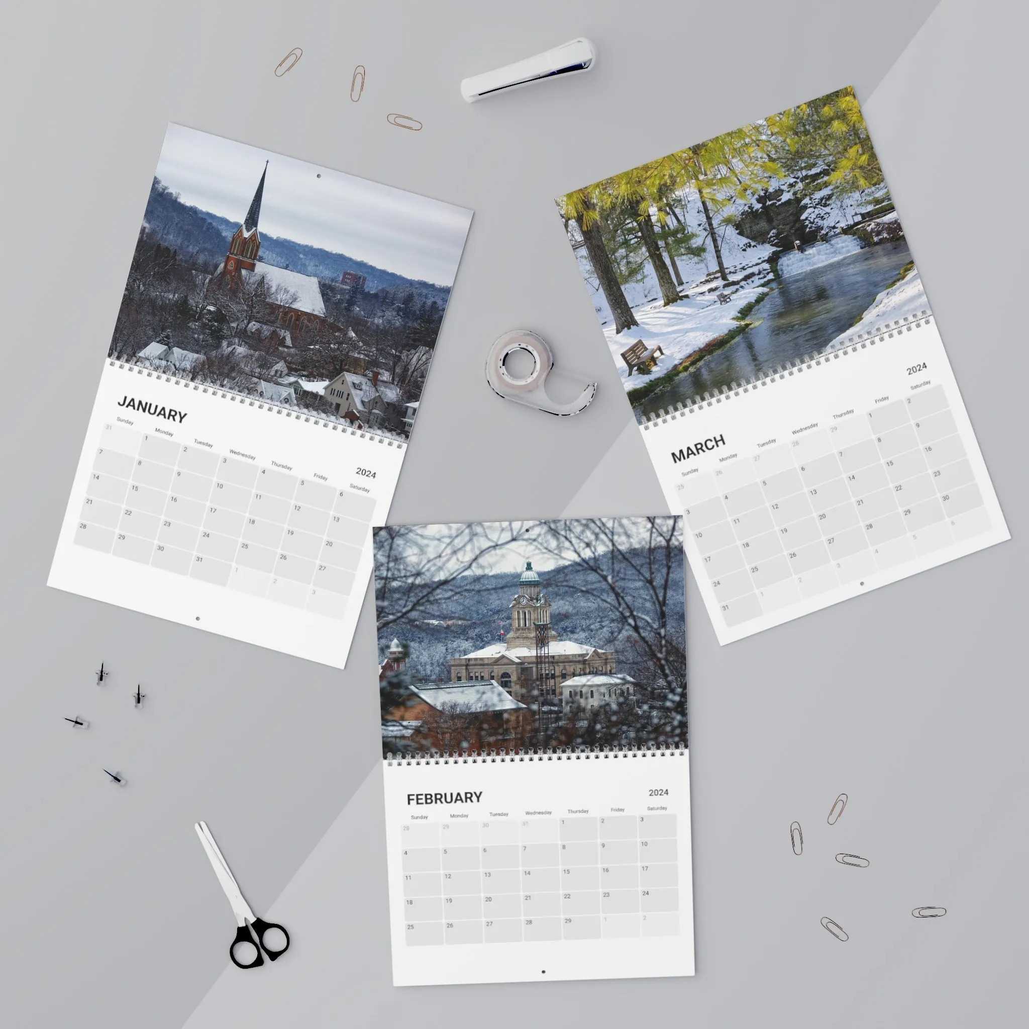 2024 Beautiful Decorah Calendar