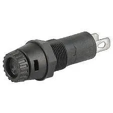 3101.0015 FPG1, Fuse Holder FPG1 Pnl Mnt Slotted Cap/Fingergrip, IP40