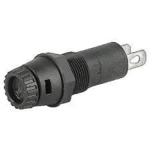 3101.0015 FPG1, Fuse Holder FPG1 Pnl Mnt Slotted Cap/Fingergrip, IP40