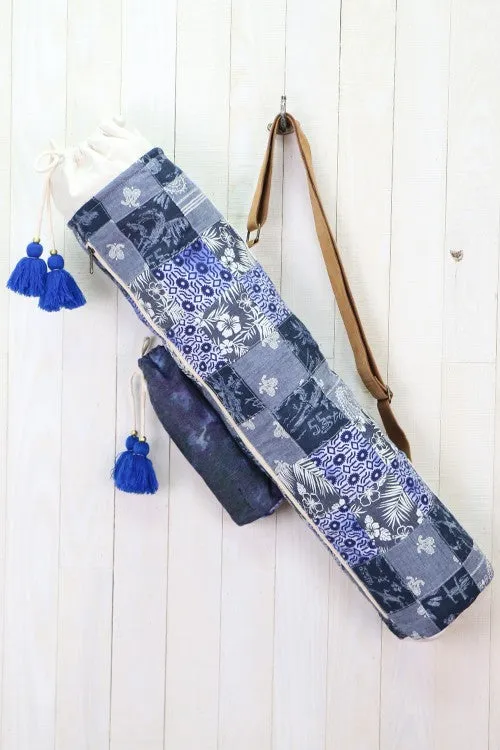 All Over Patchwork Yoga Mat Bag