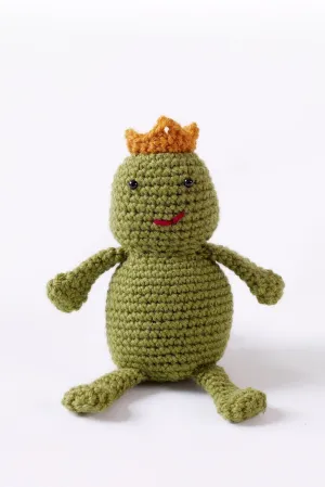 Amigurumi Prince Charming Frog Pattern (Crochet)