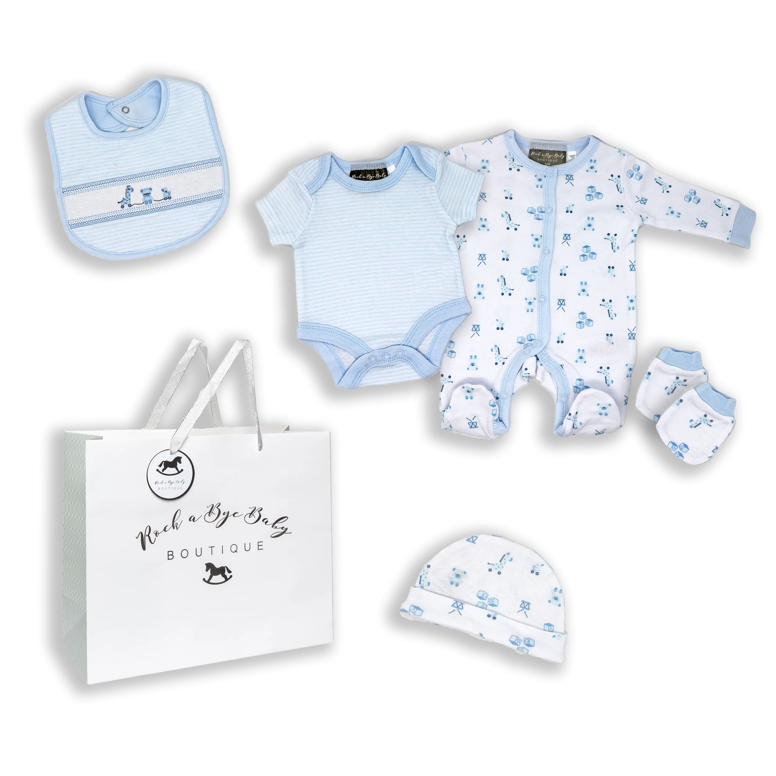 Baby Gift Set - Toy Box Mesh Bag