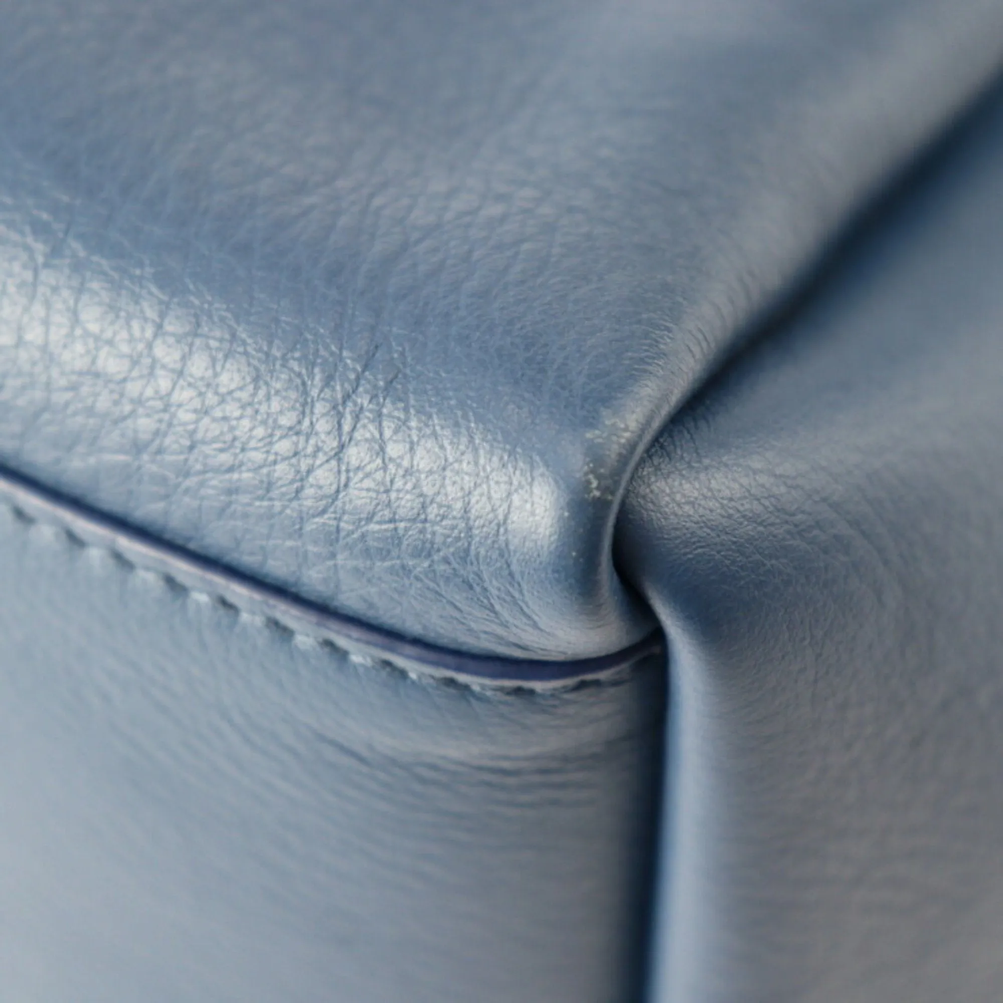 Balenciaga Everyday Blue Leather Bag
