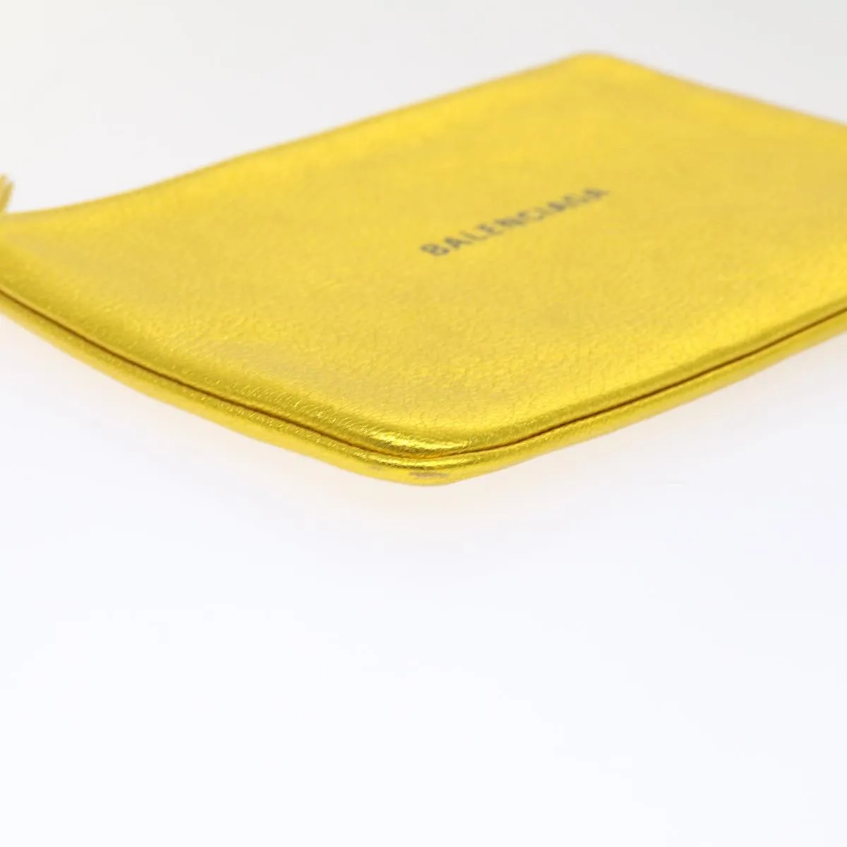 Balenciaga Everyday Gold Leather Bag