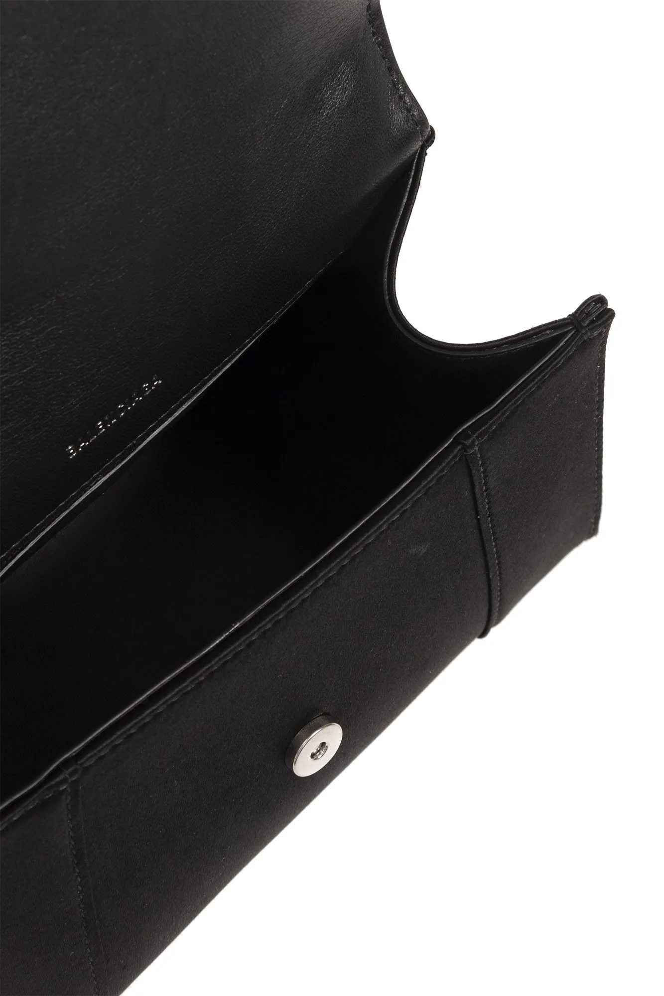 BALENCIAGA HOURGLASS SMALL CALFSKIN TOP HANDLE BAG