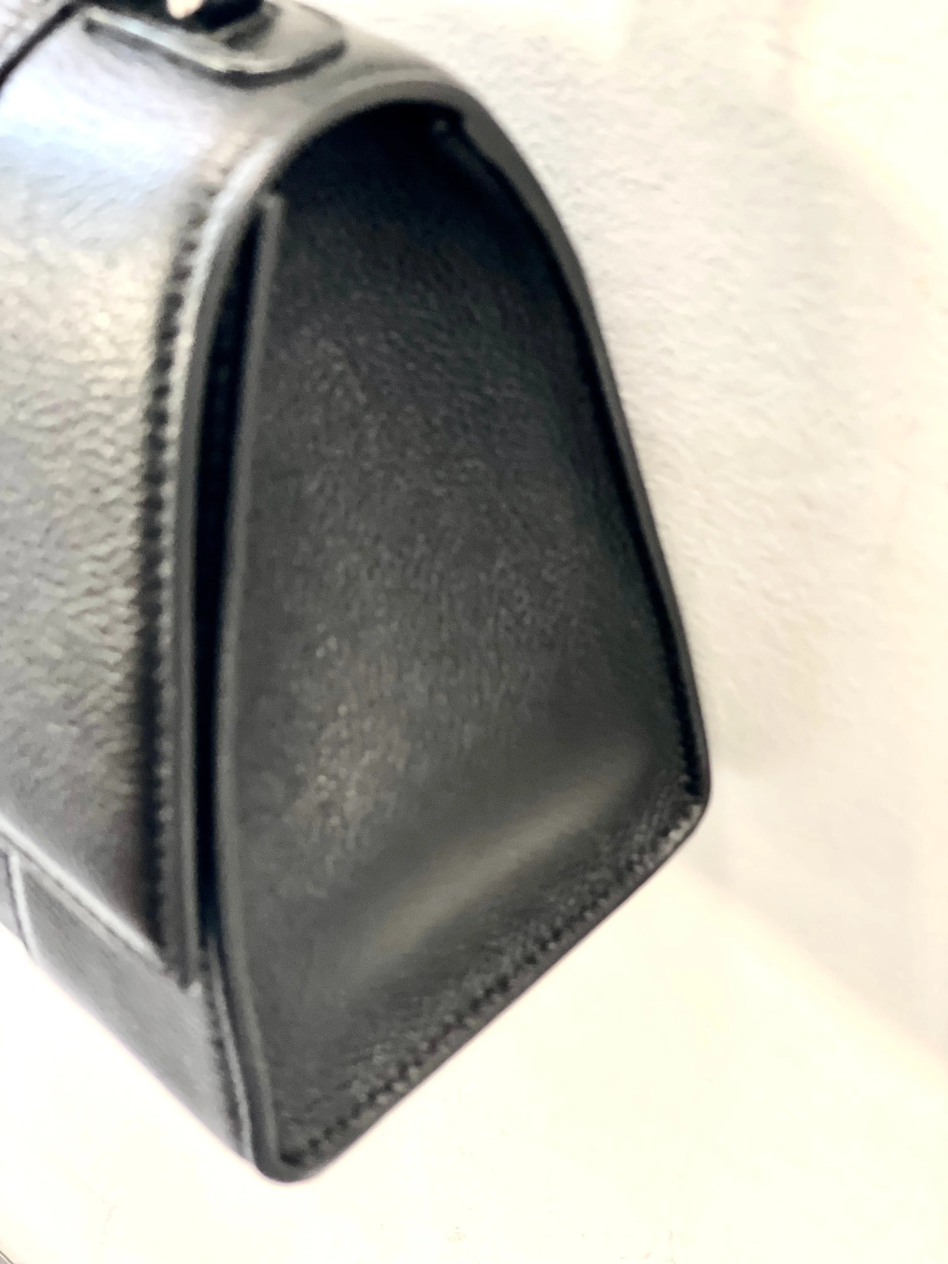 BALENCIAGA HOURGLASS SMALL CALFSKIN TOP HANDLE BAG