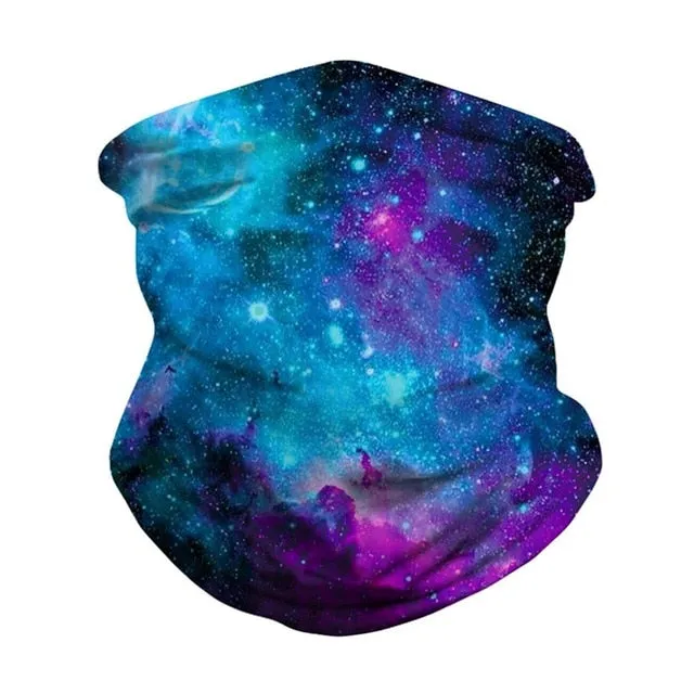 Bandana Women Men Flag Digital Printed Multi Functional Seamless Sacrf Quick Dry Sunshade Sweatband Hairband Cycling Neck Scarf