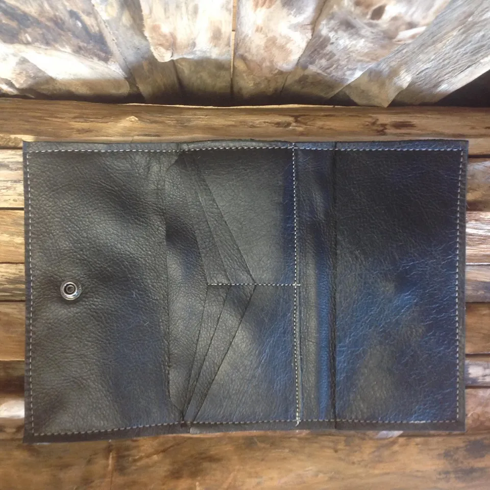 Bandit Wallet with embossed leather  #1148