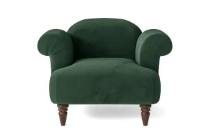 Barberton Armchair Green Velvet
