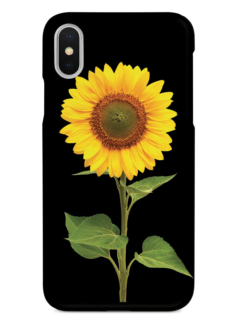 Beautiful Sunflower - Black Case