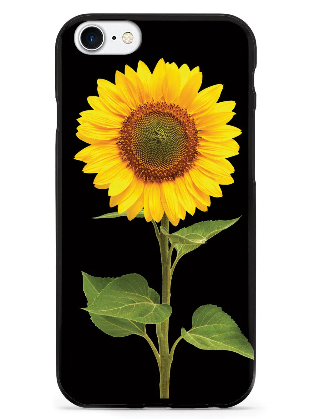 Beautiful Sunflower - Black Case
