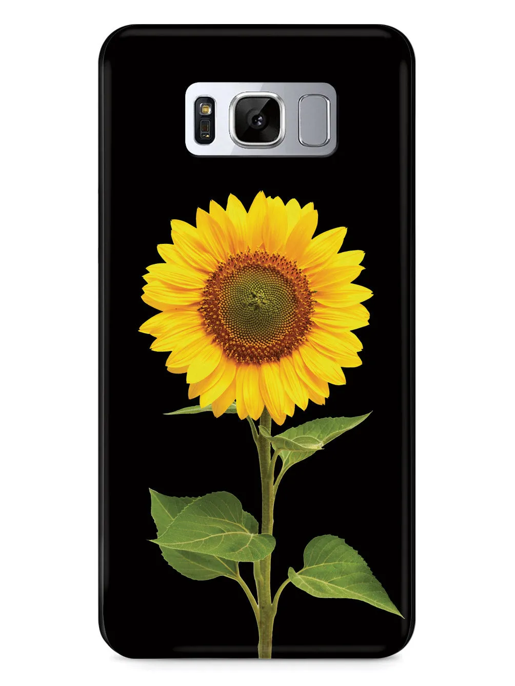 Beautiful Sunflower - Black Case