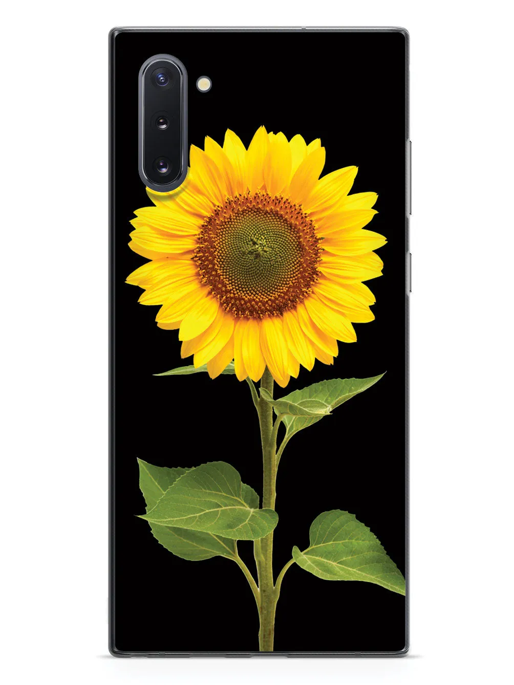 Beautiful Sunflower - Black Case