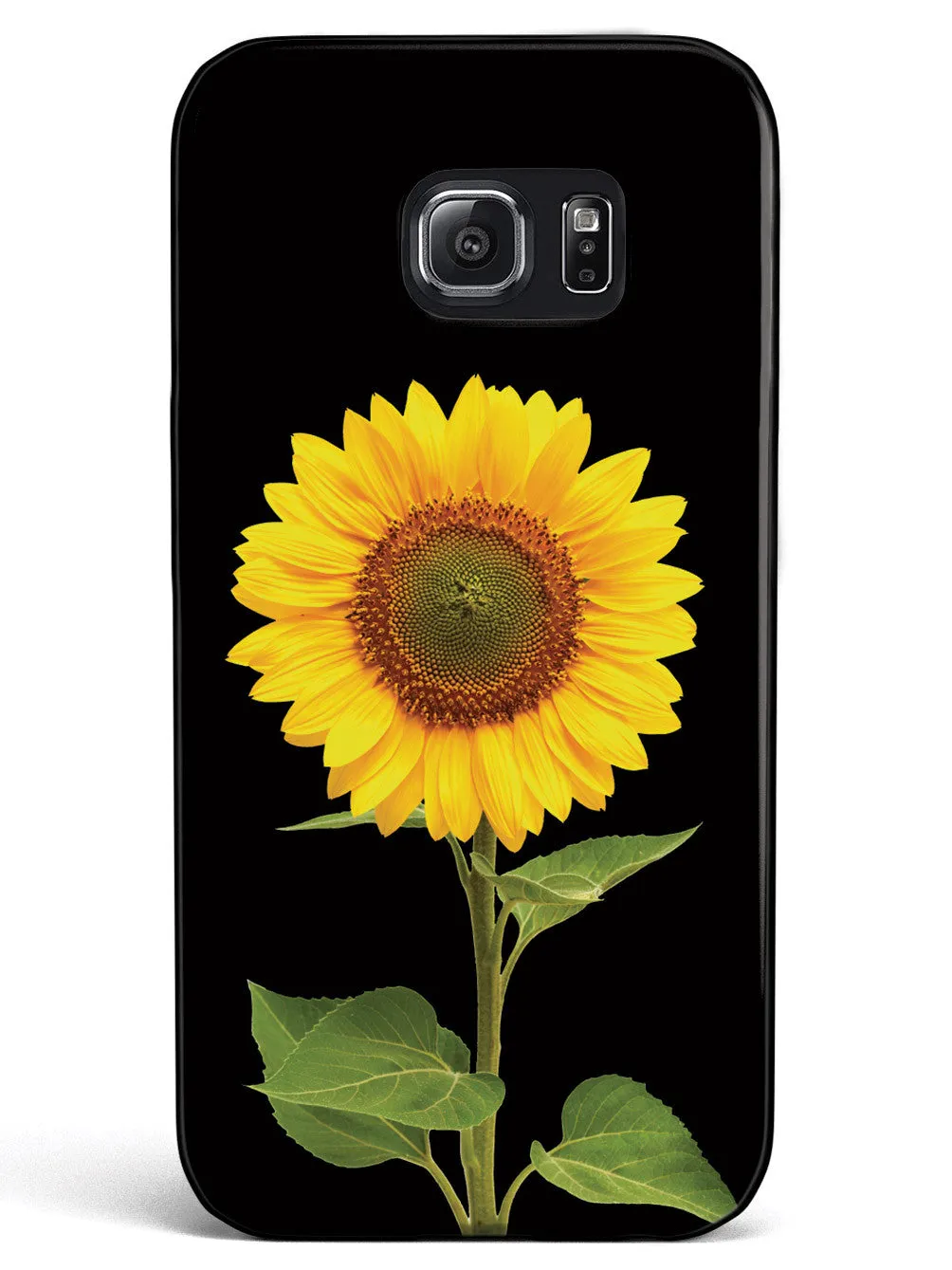 Beautiful Sunflower - Black Case