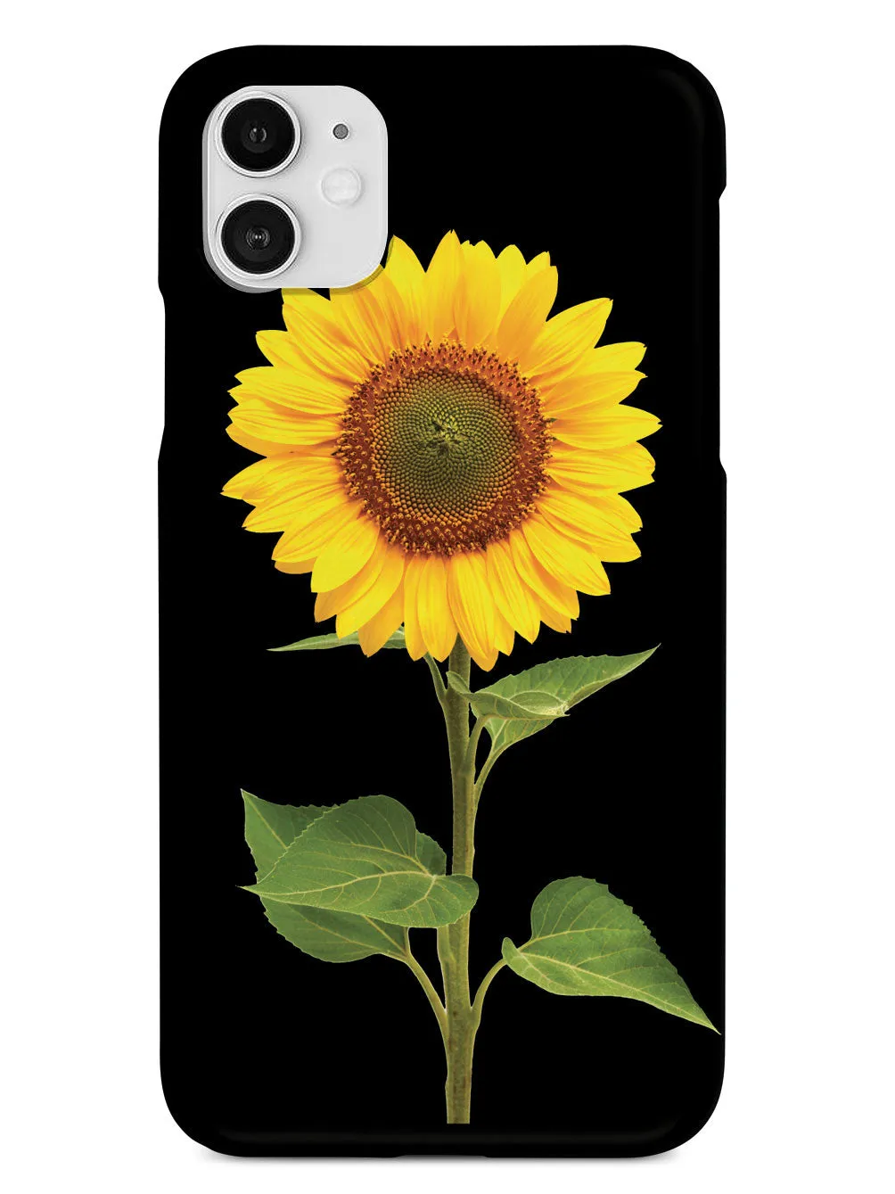 Beautiful Sunflower - Black Case