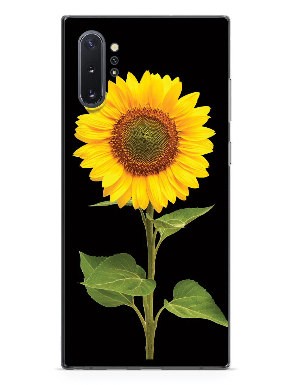 Beautiful Sunflower - Black Case
