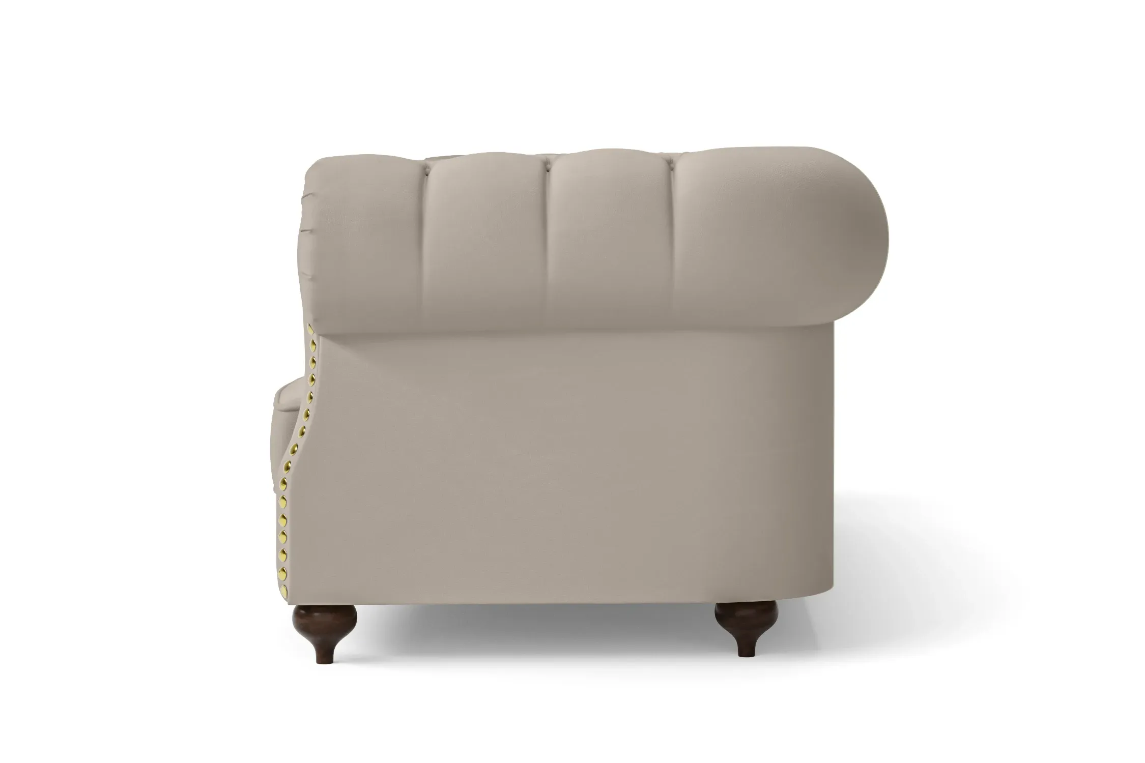 Bitonto Armchair Sand Leather