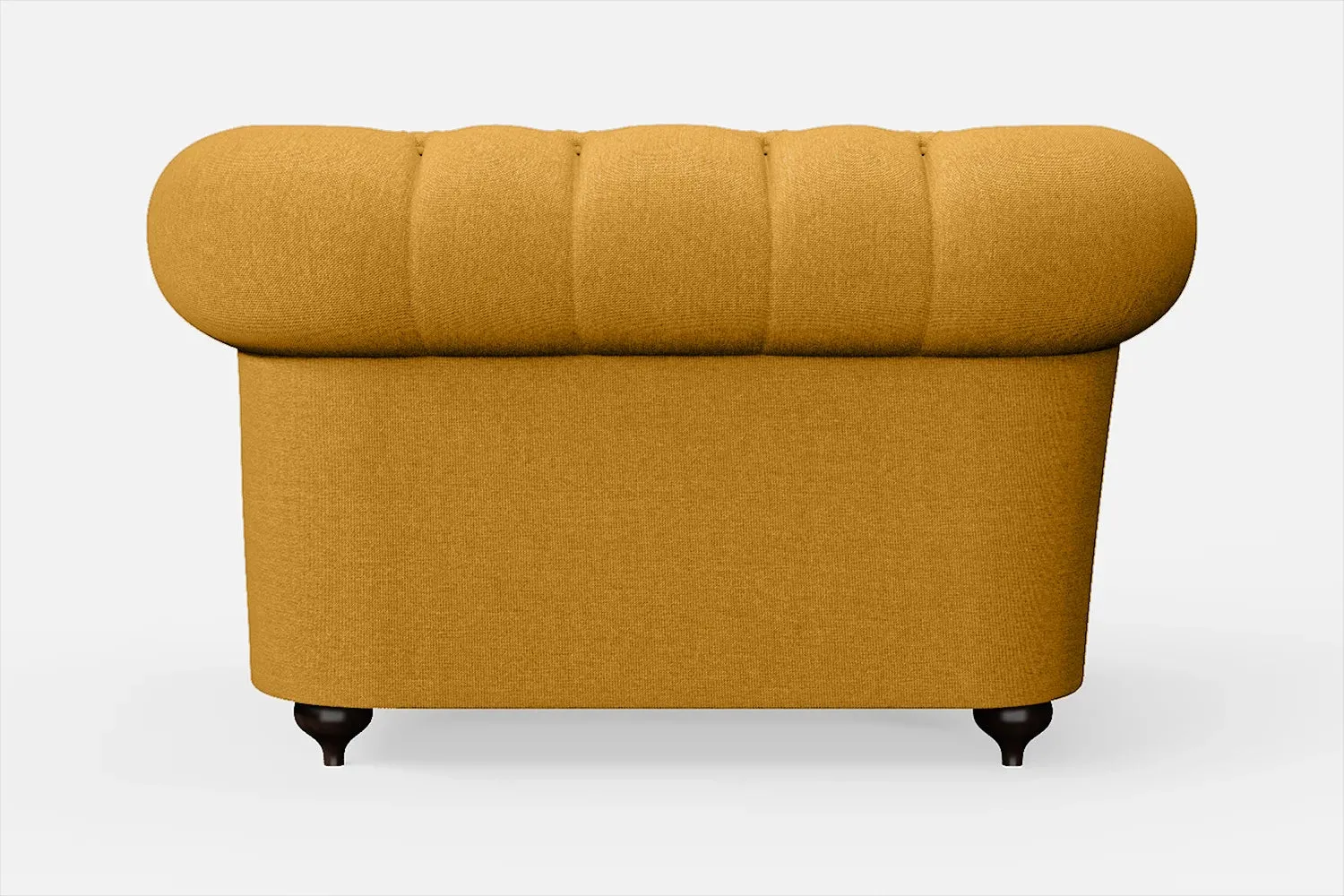 Bitonto Armchair Yellow Linen Fabric