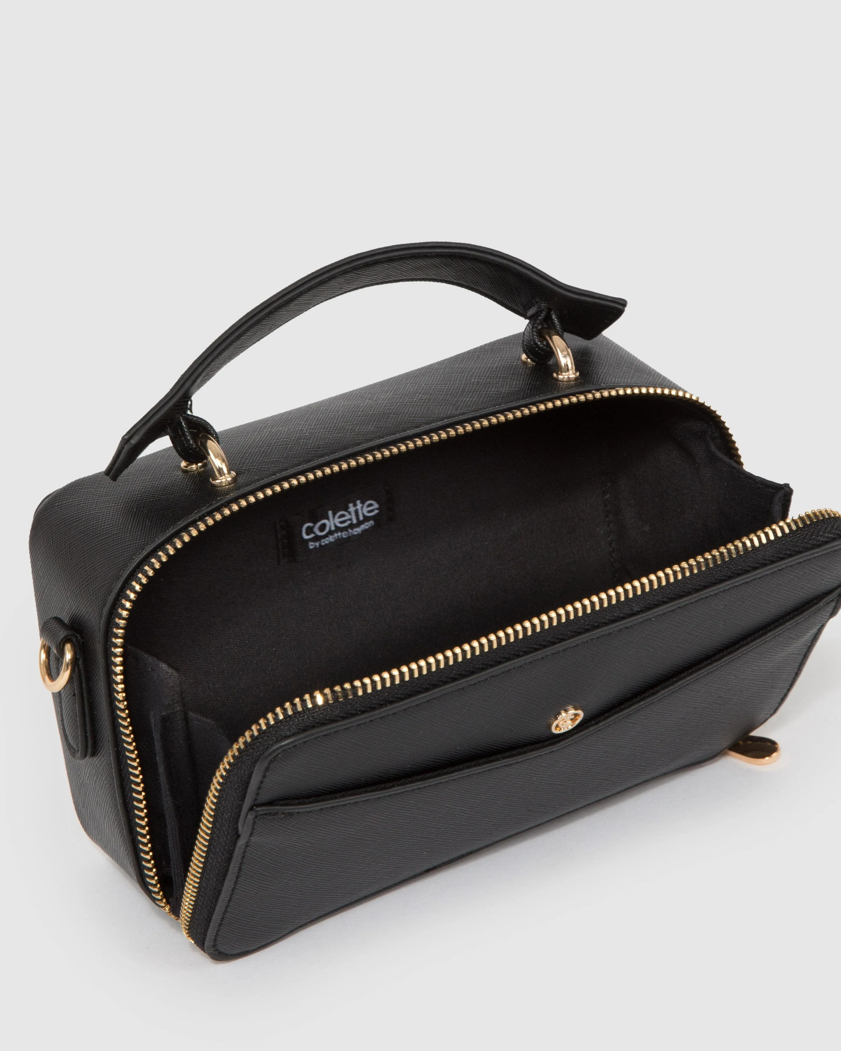 Black Kiara Crossbody Bag