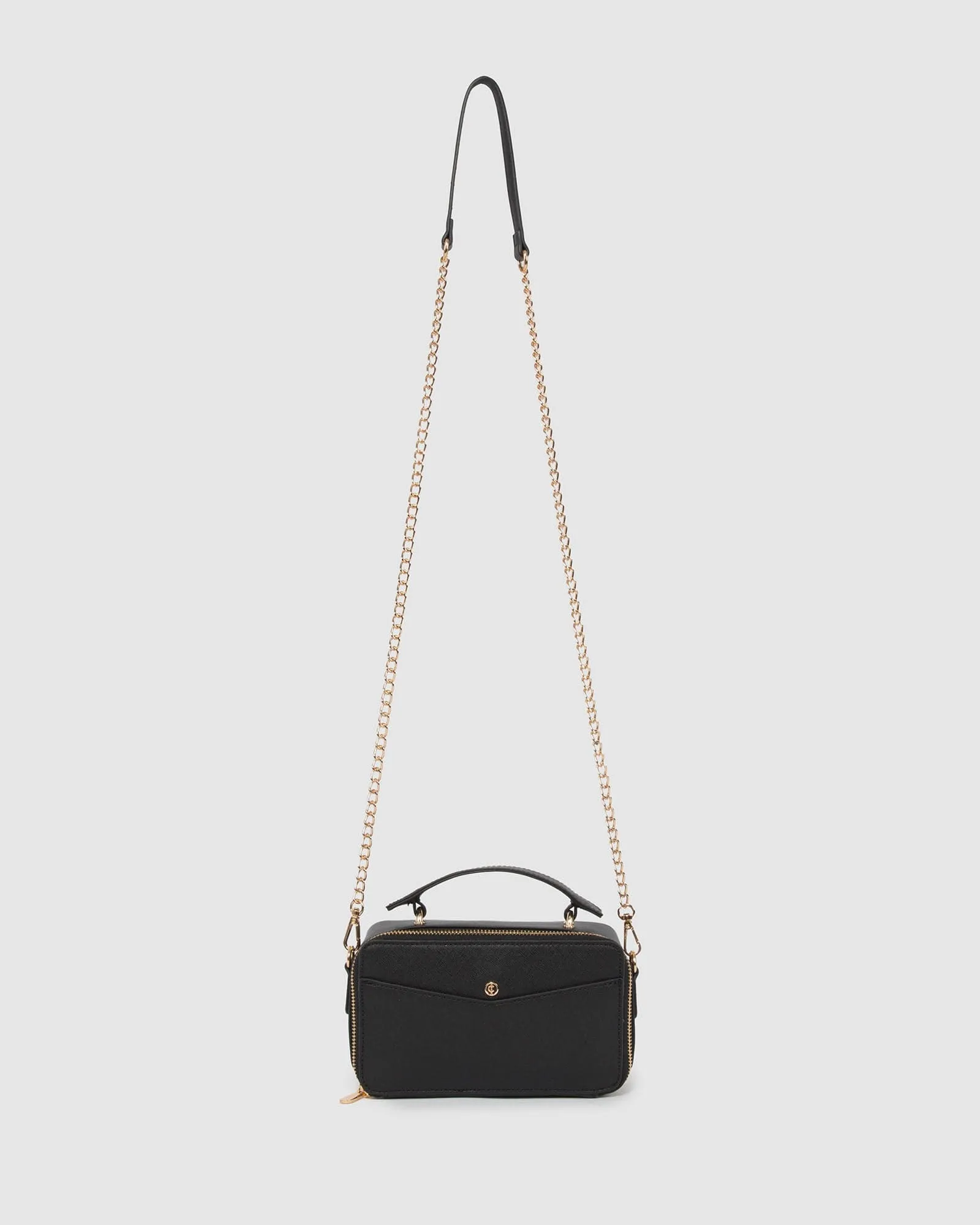 Black Kiara Crossbody Bag