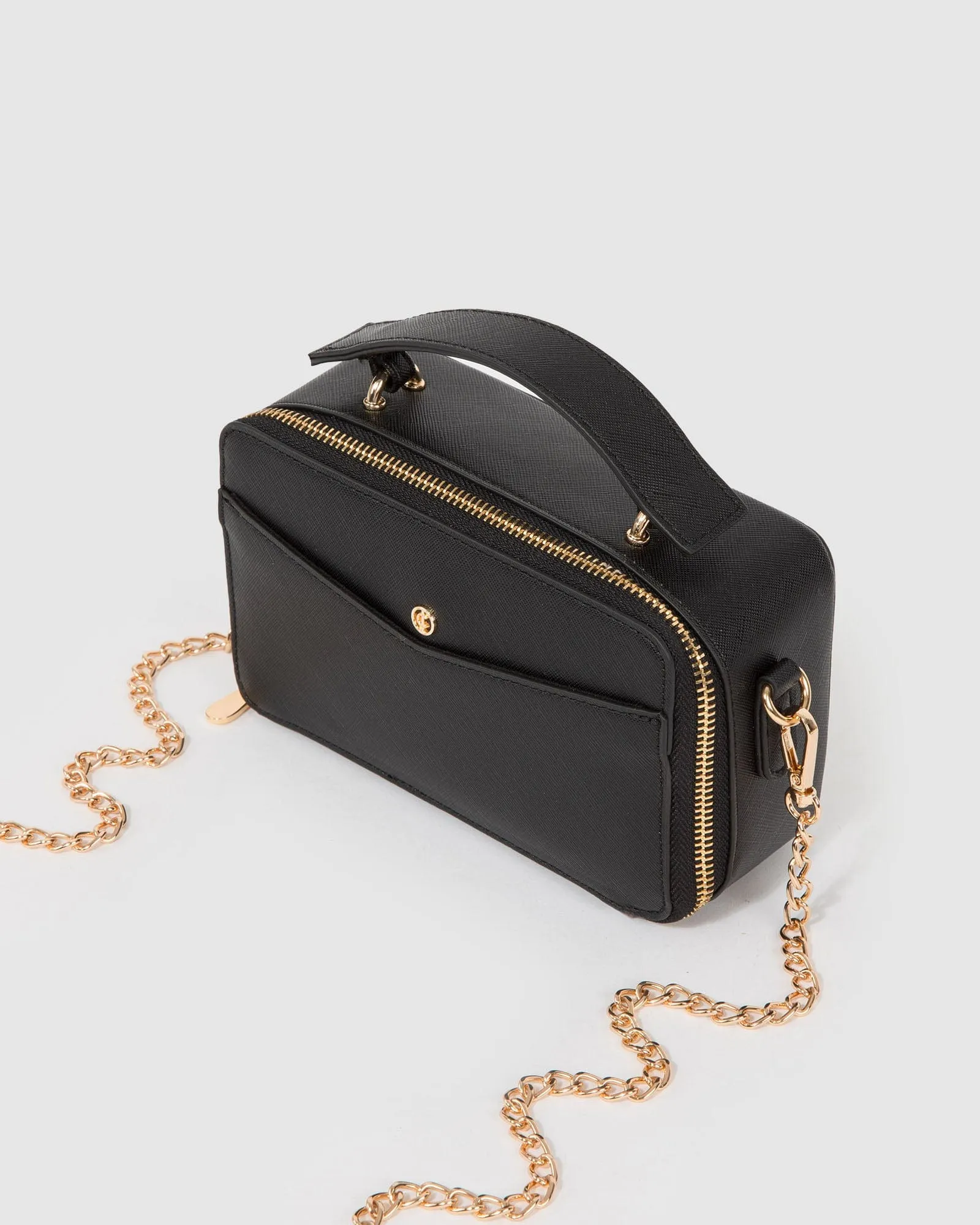 Black Kiara Crossbody Bag