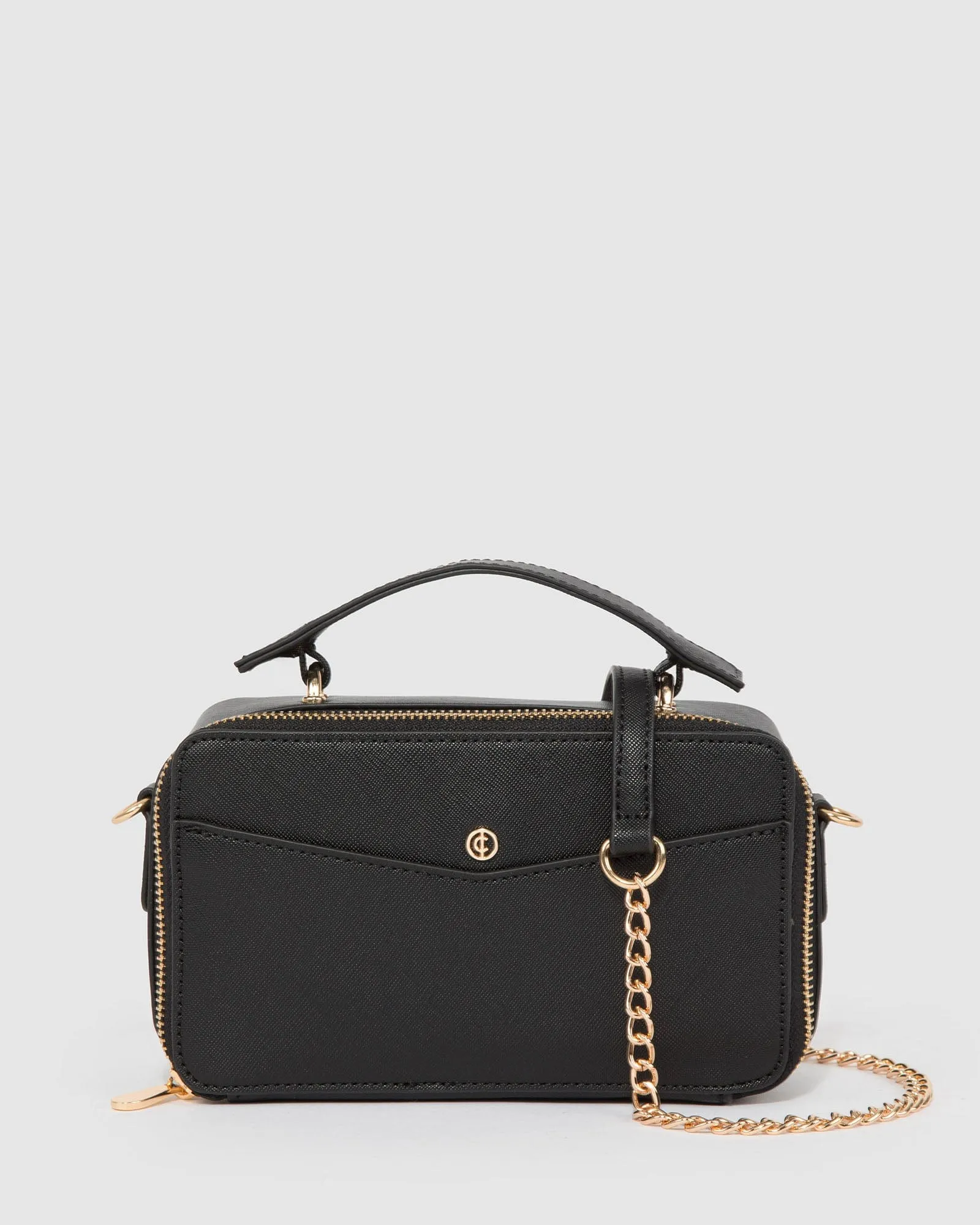 Black Kiara Crossbody Bag