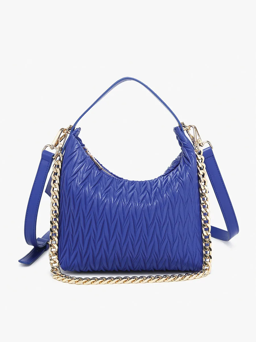 Brenna Vegan Patterned Shoulder Bag