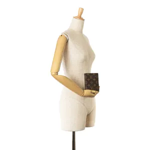 Brown Louis Vuitton Monogram Passport Cover