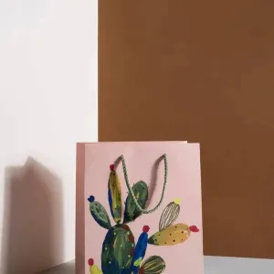 Cactus gift bag