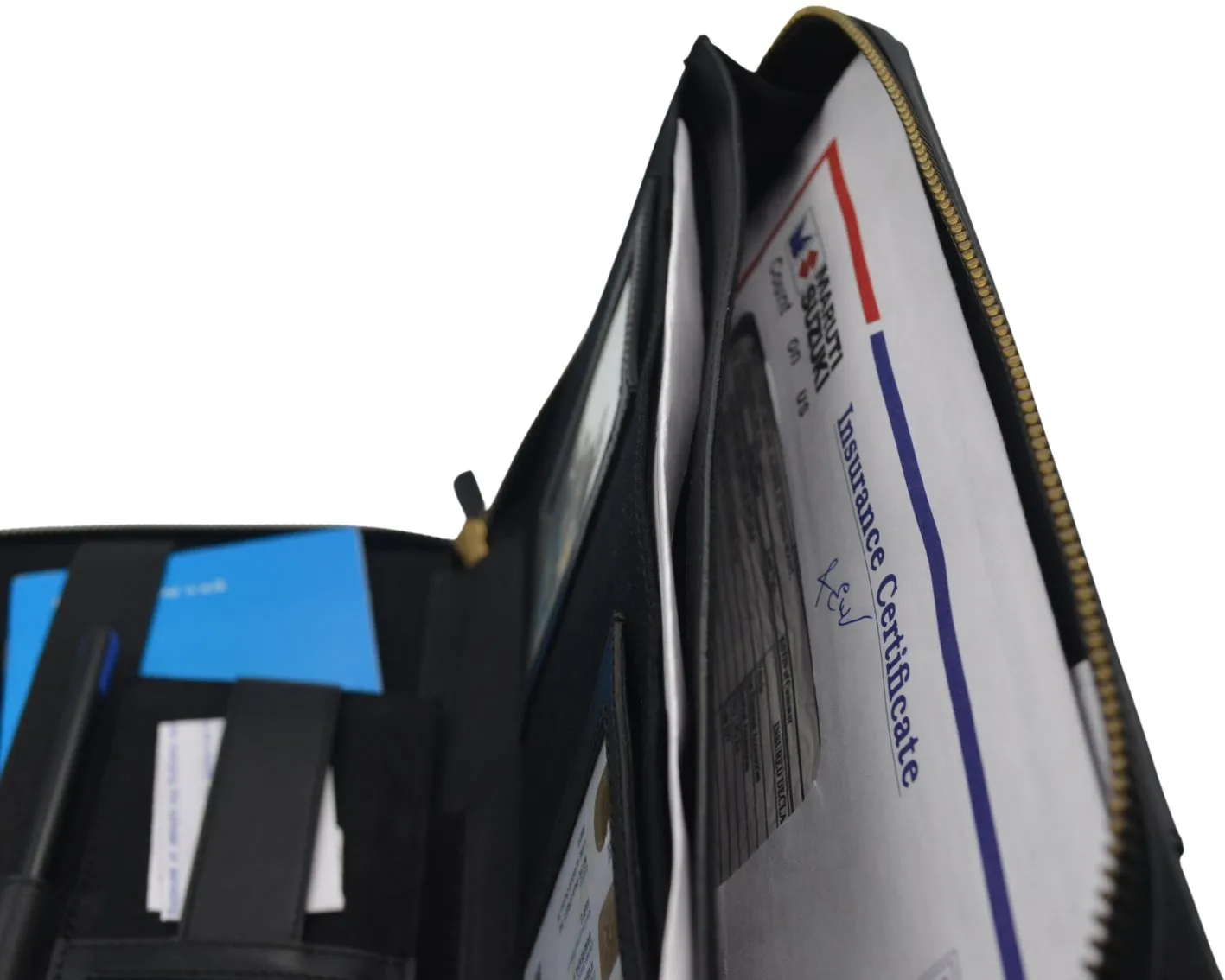 Car Document Holder - Black