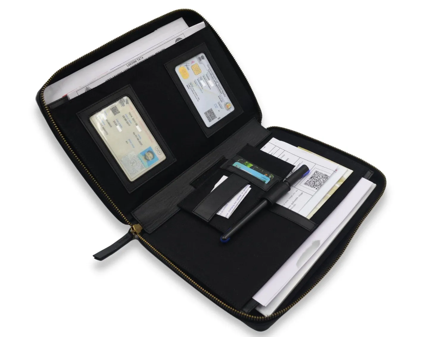 Car Document Holder - Black