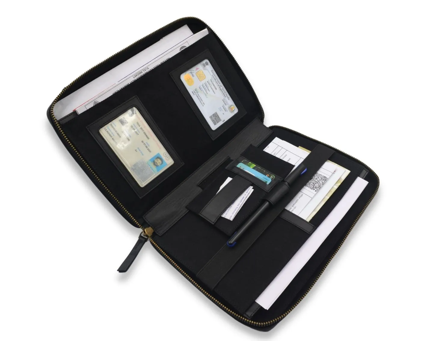 Car Document Holder - Black