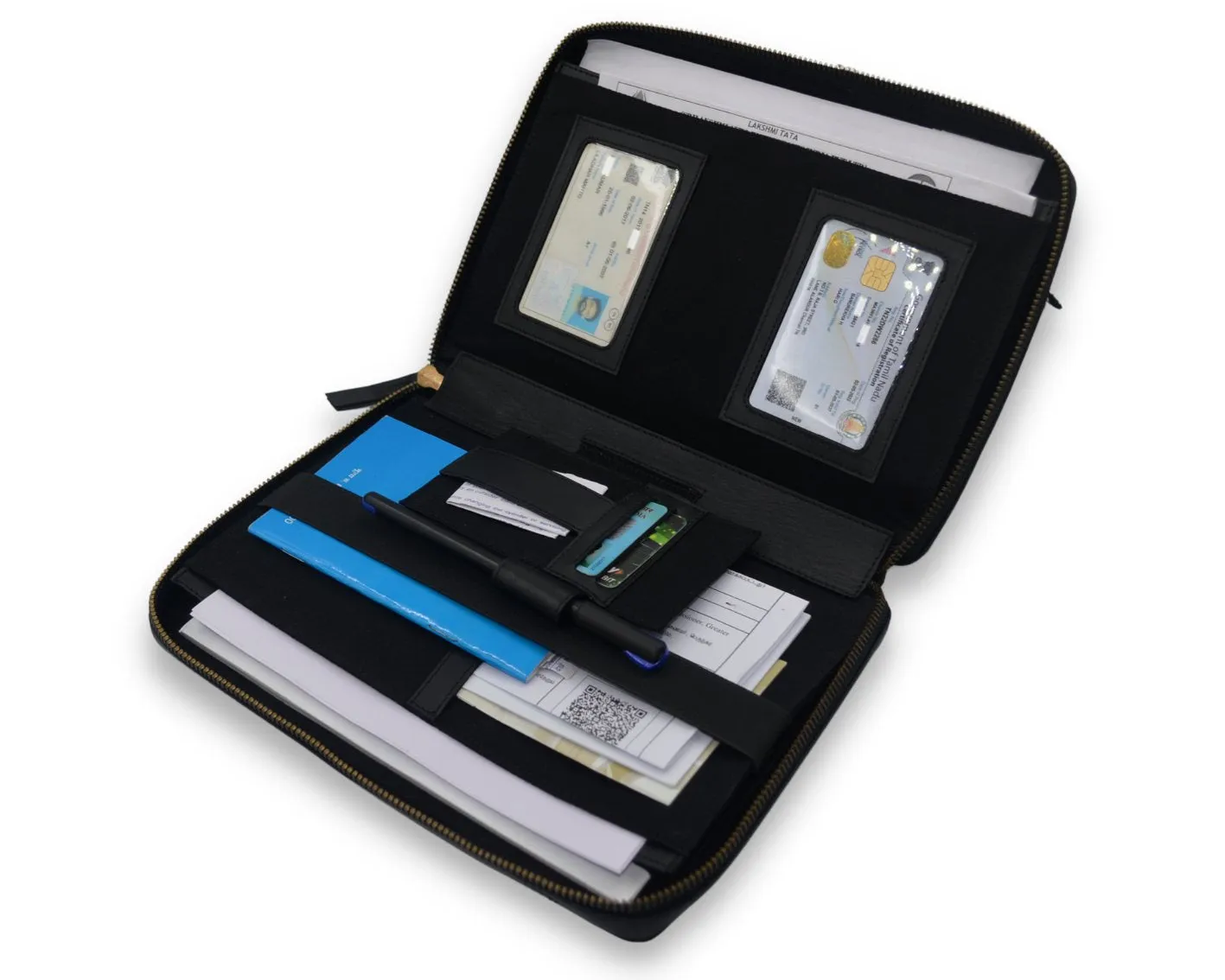 Car Document Holder - Black
