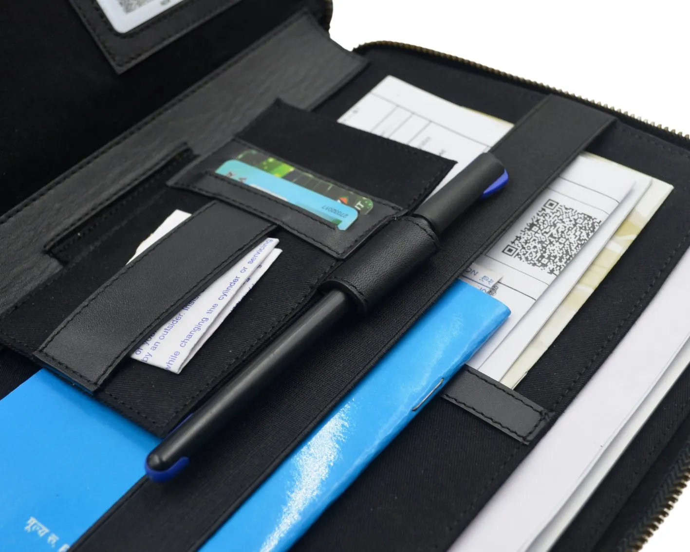 Car Document Holder - Black