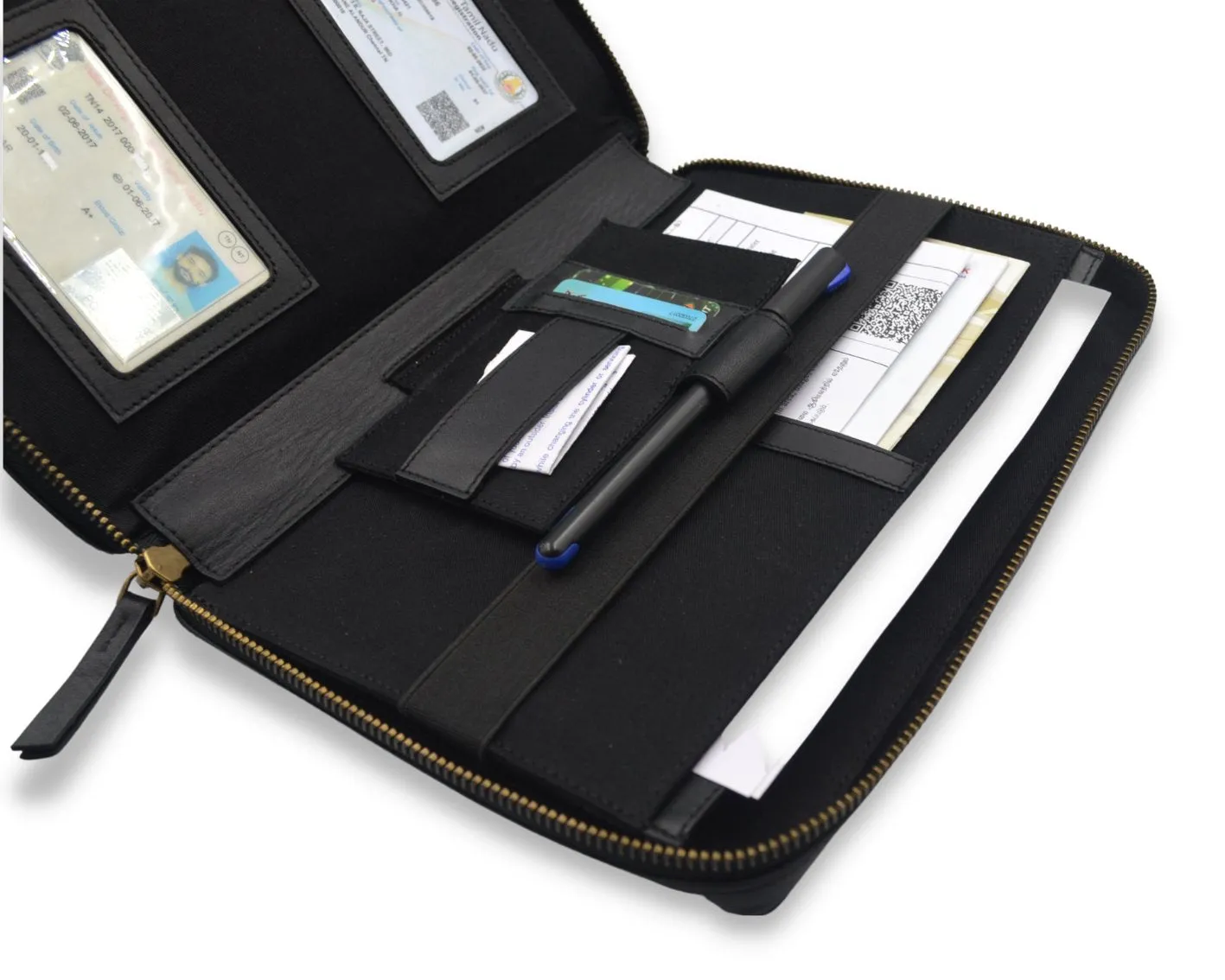 Car Document Holder - Black