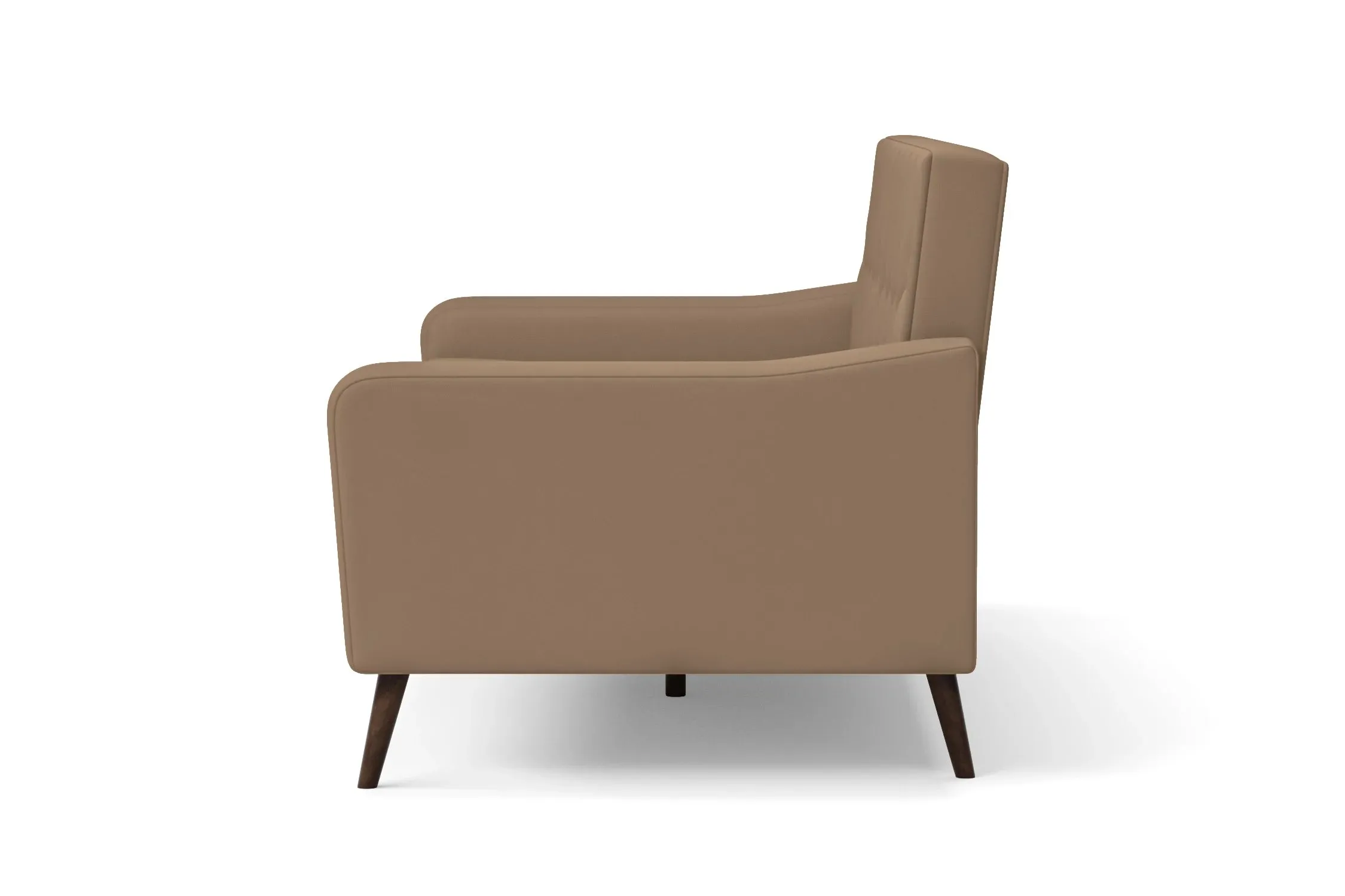 Carpi 2 Seater Sofa Stone Leather