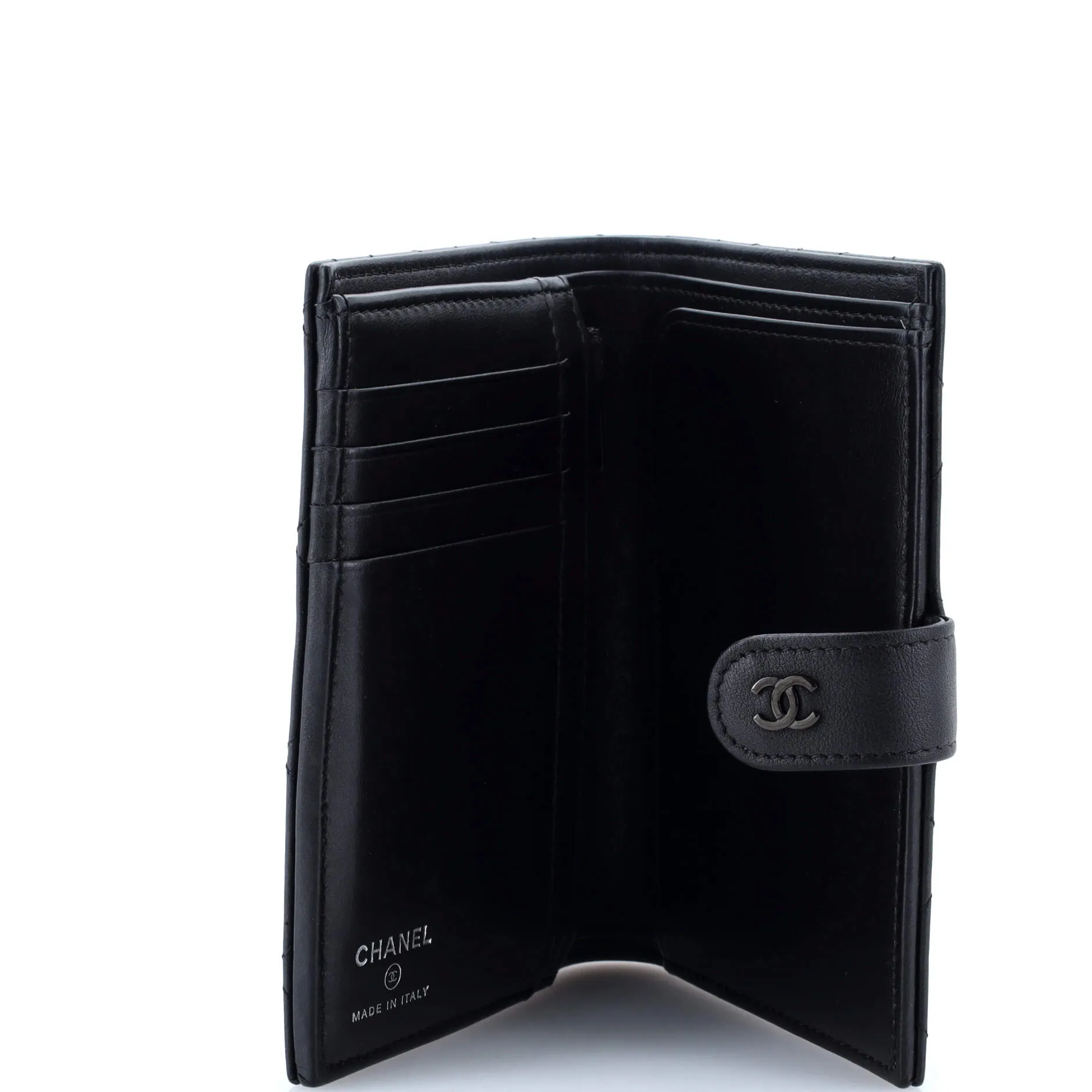 CC Passport Holder Stitched Calfskin
