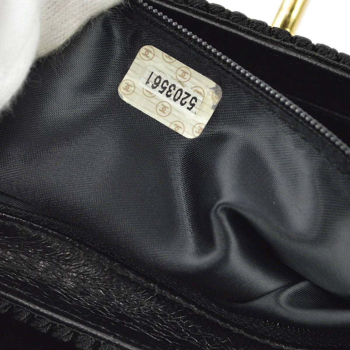 Chanel 1997-1999 Woven Shopping Tote Handbag