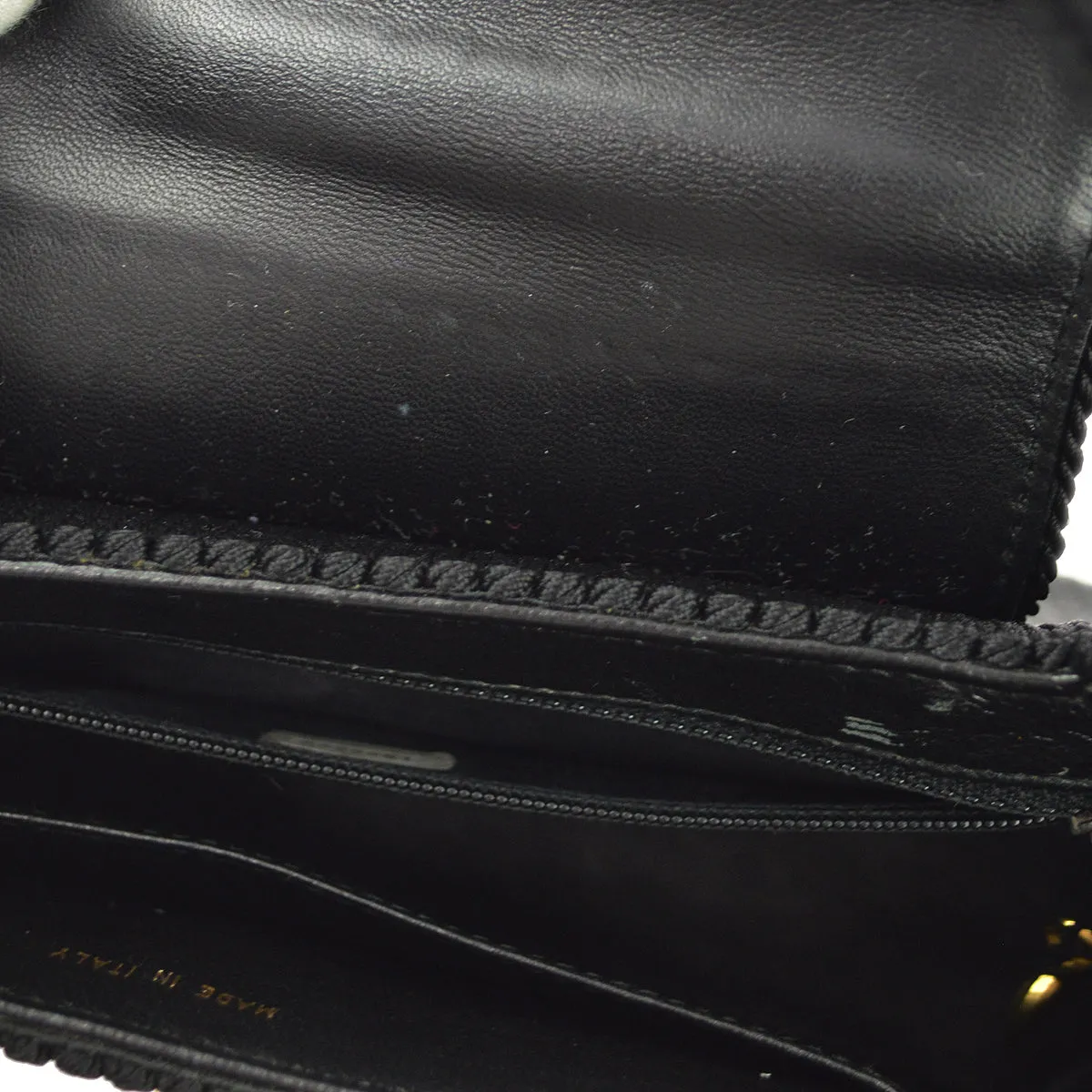 Chanel 1997-1999 Woven Shopping Tote Handbag