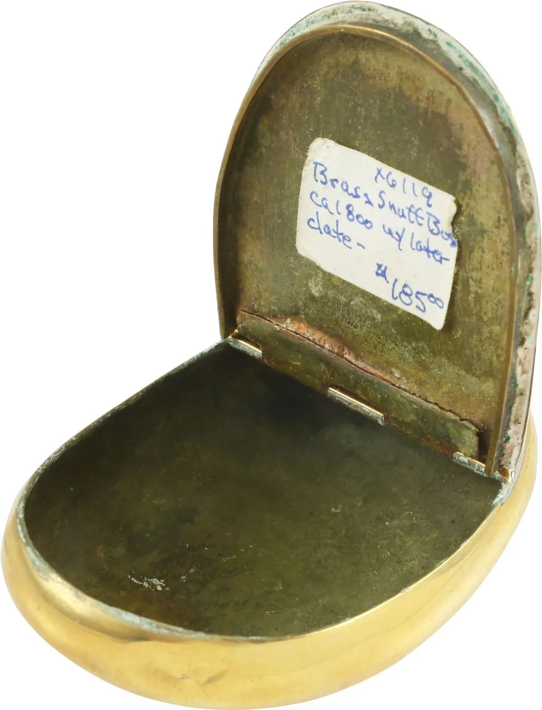 CHARMING ENGLISH SNUFF BOX C.1800