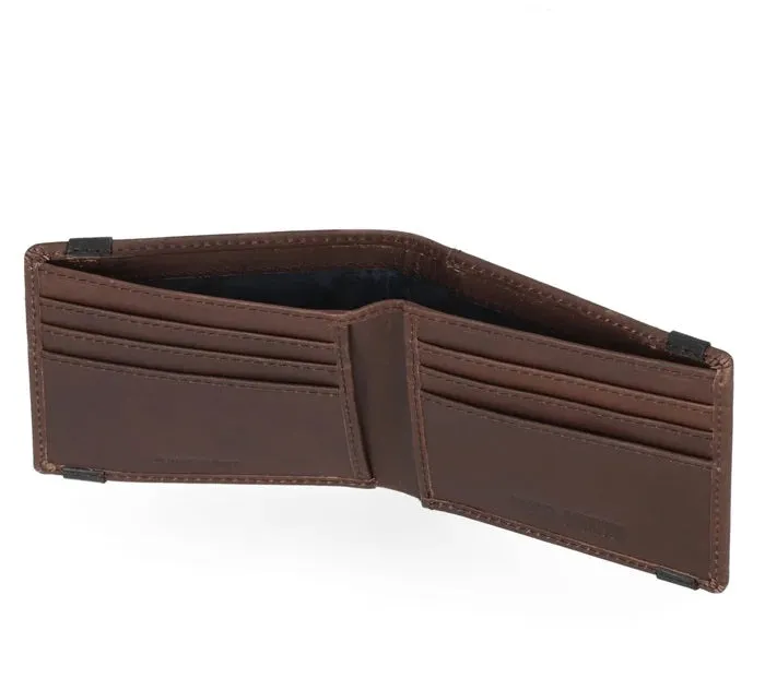 Crazy Horse Eagle Billfold w/Back ID, Brown
