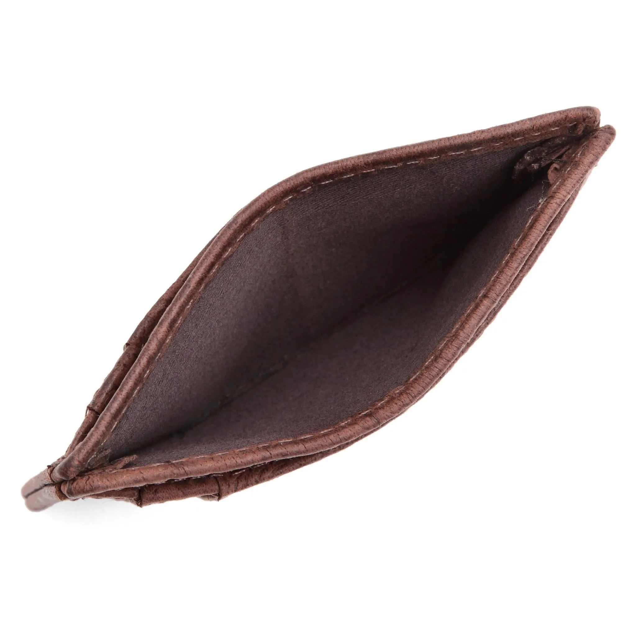 DALLAS RFID Protected Leather Card Holder for Men
