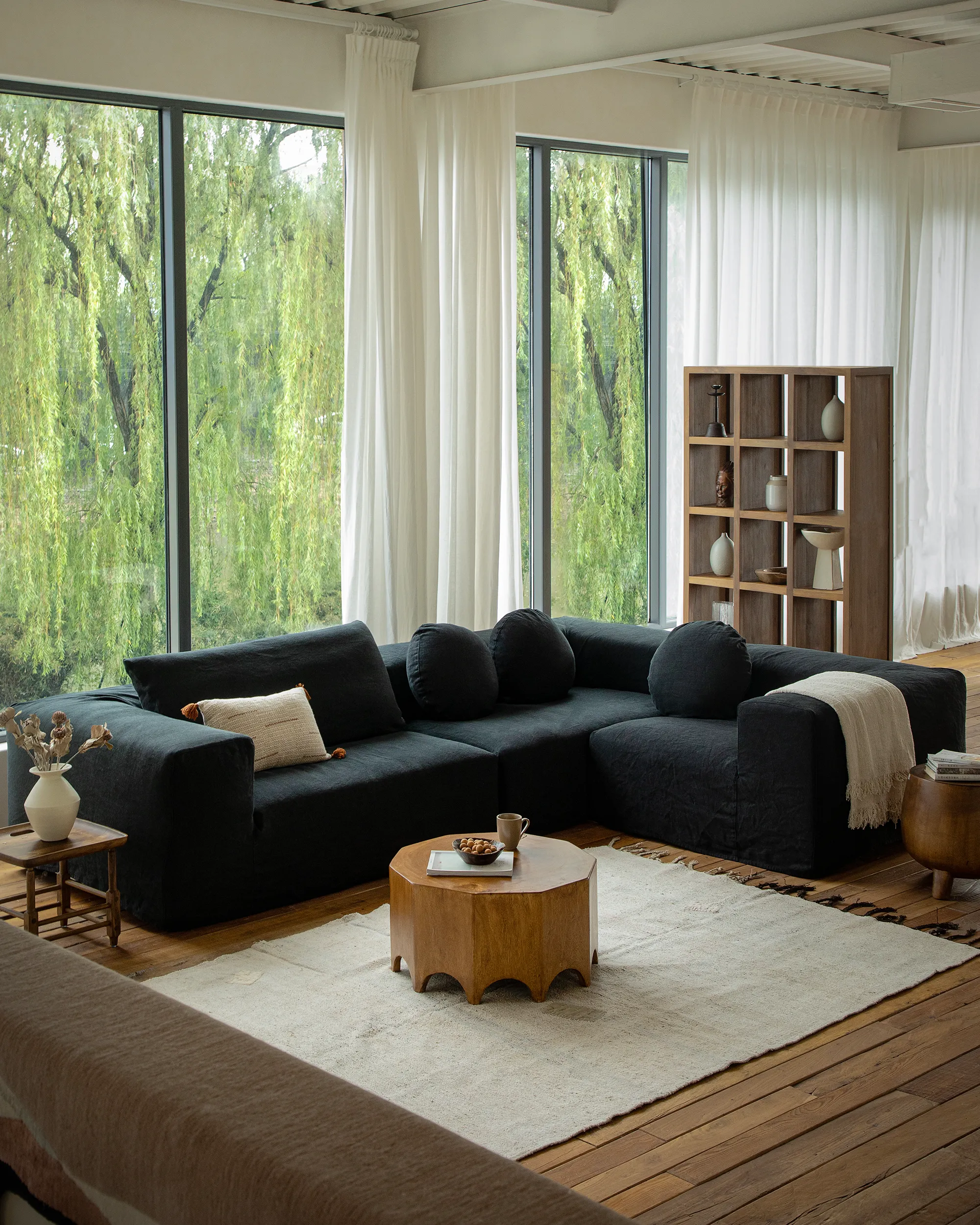 Decagon Side Table