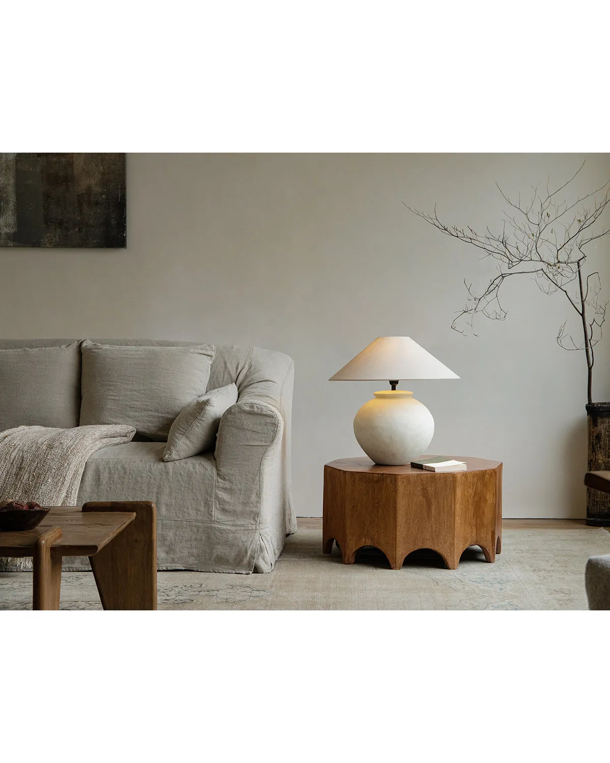 Decagon Side Table
