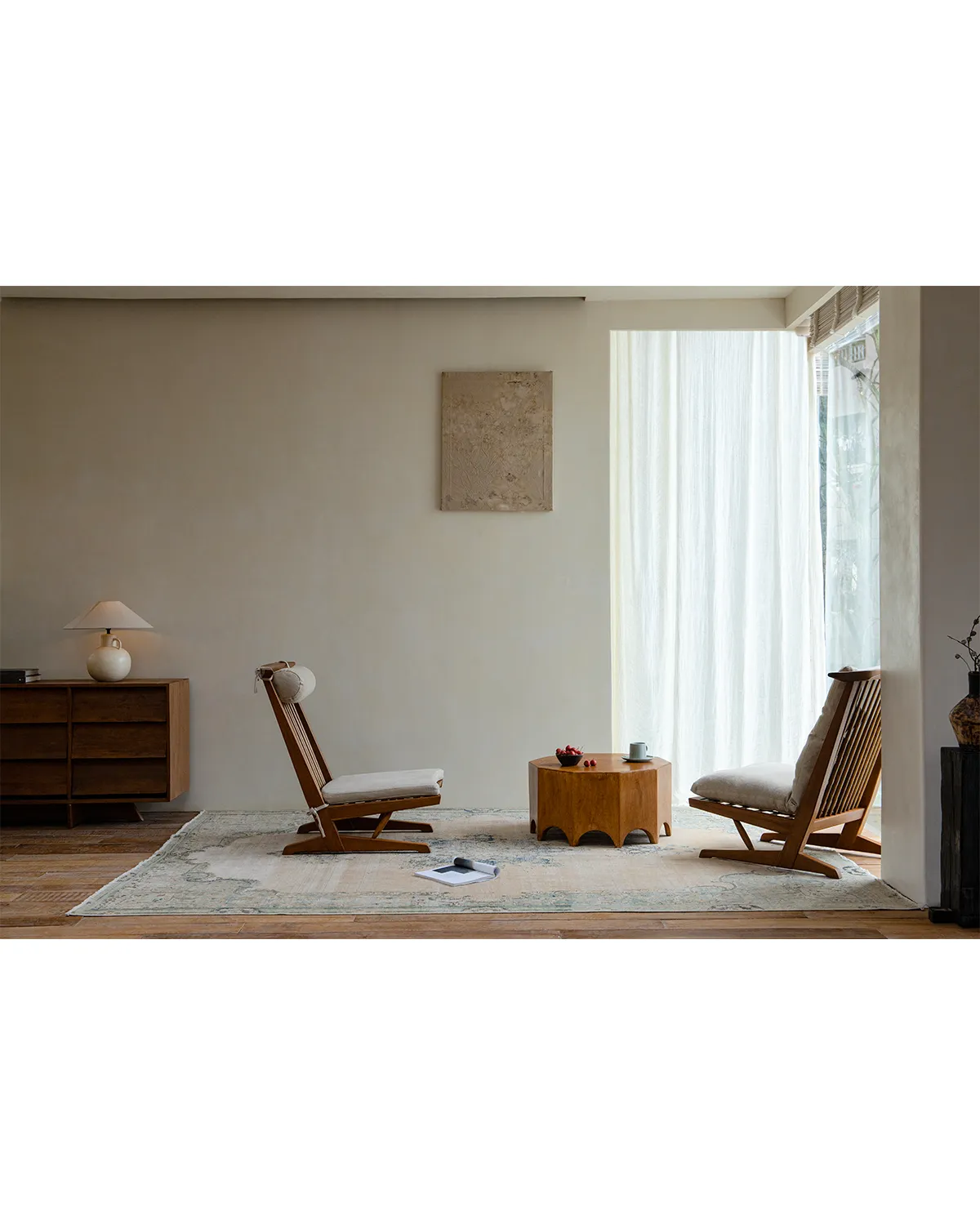 Decagon Side Table