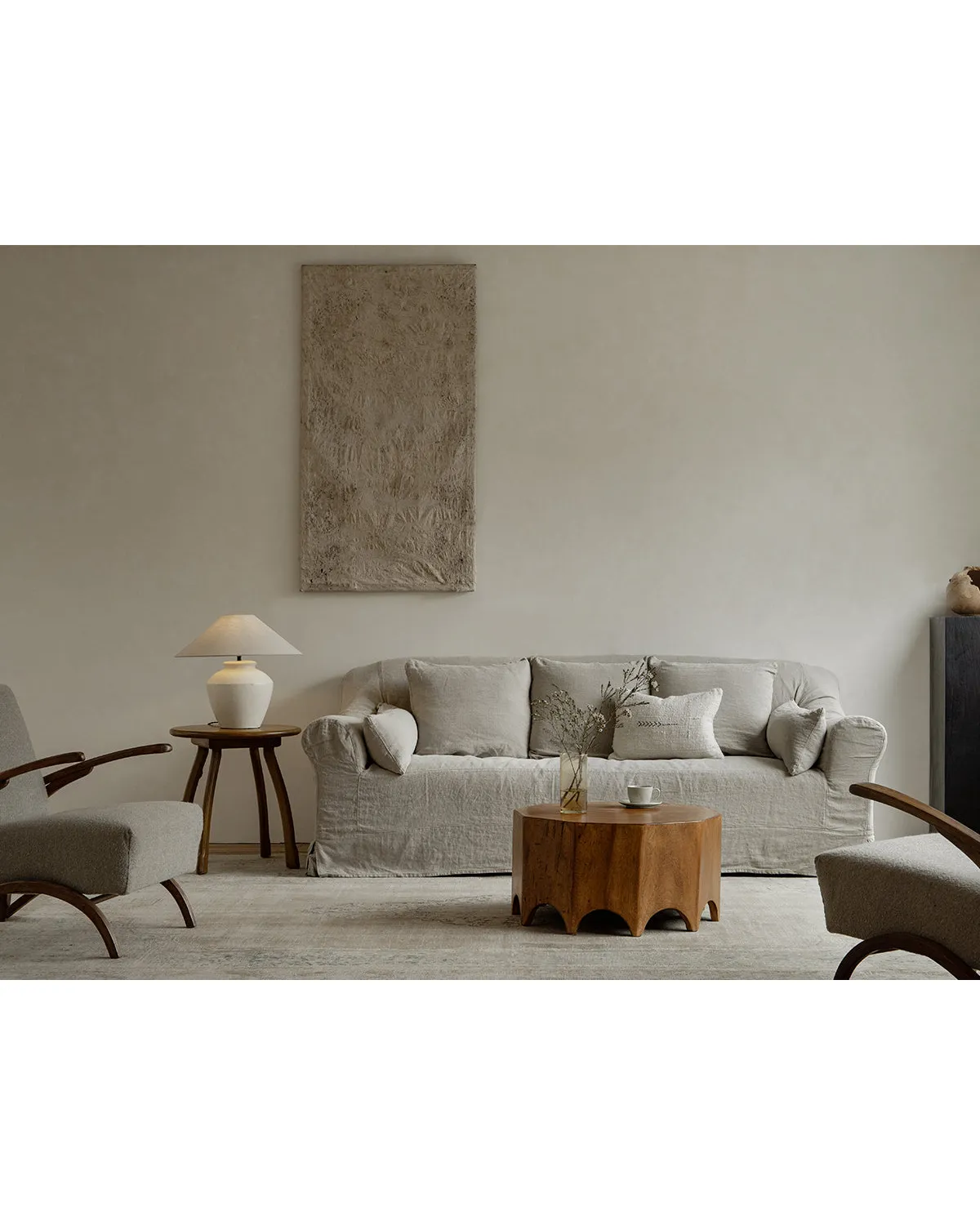 Decagon Side Table
