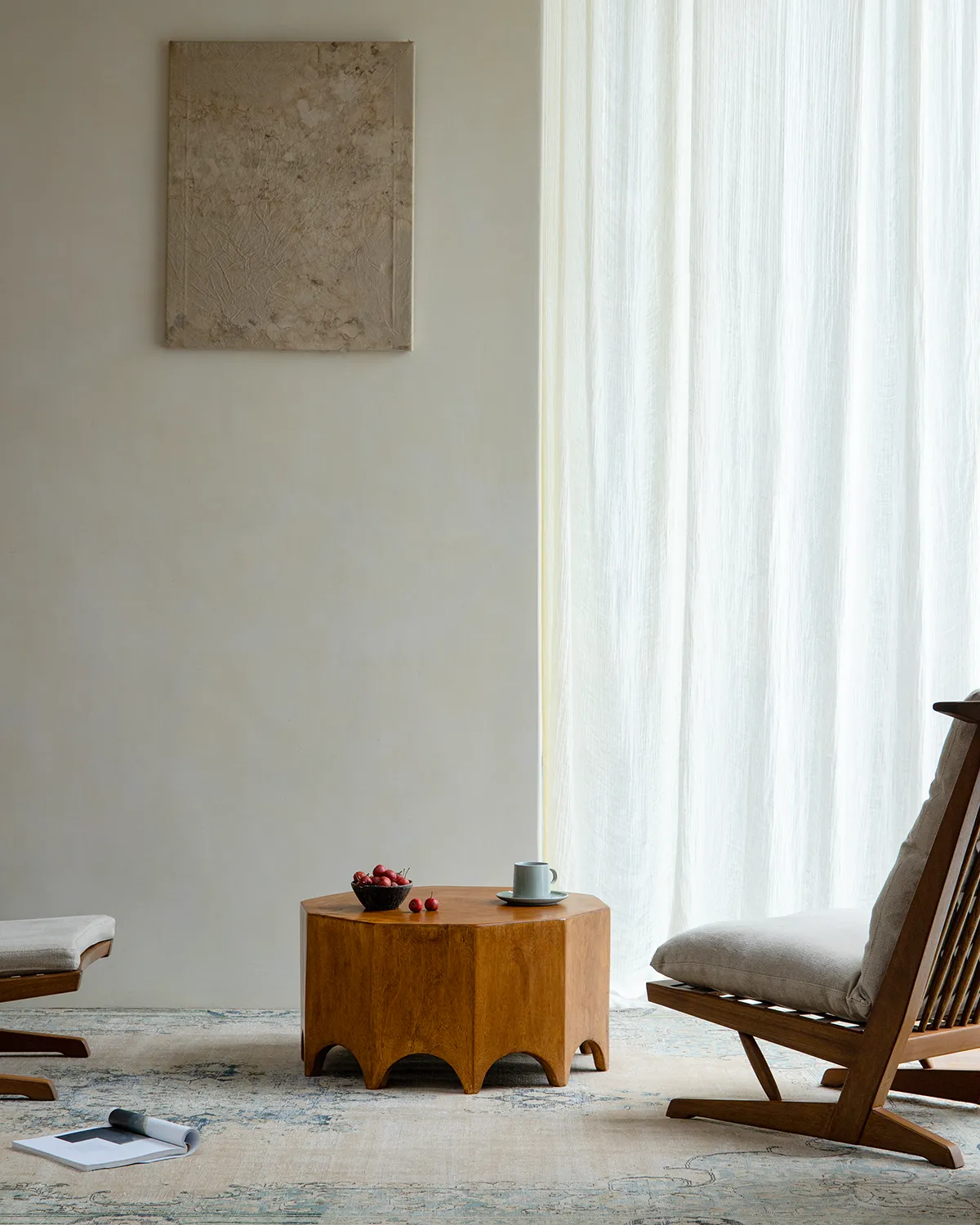 Decagon Side Table