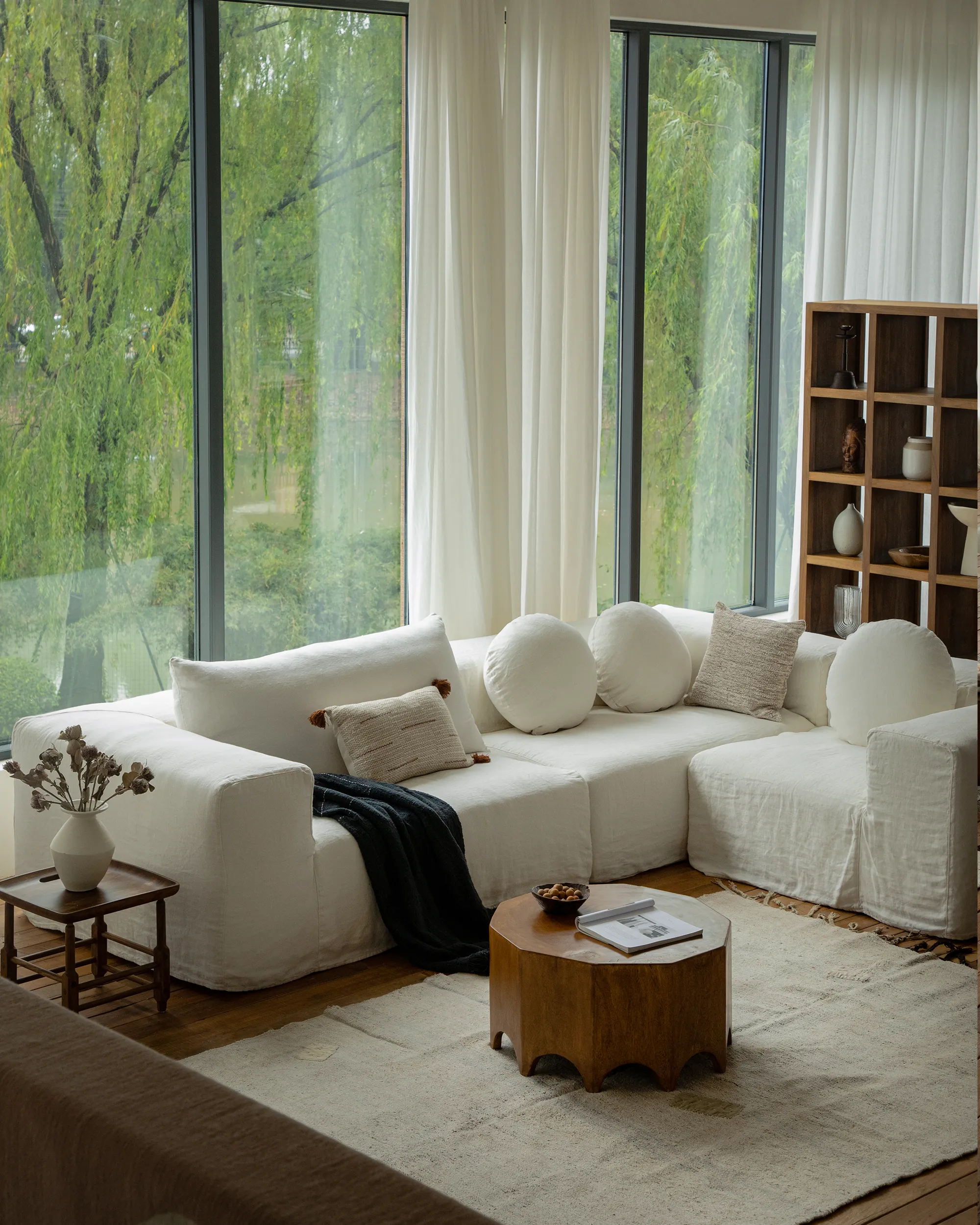 Decagon Side Table