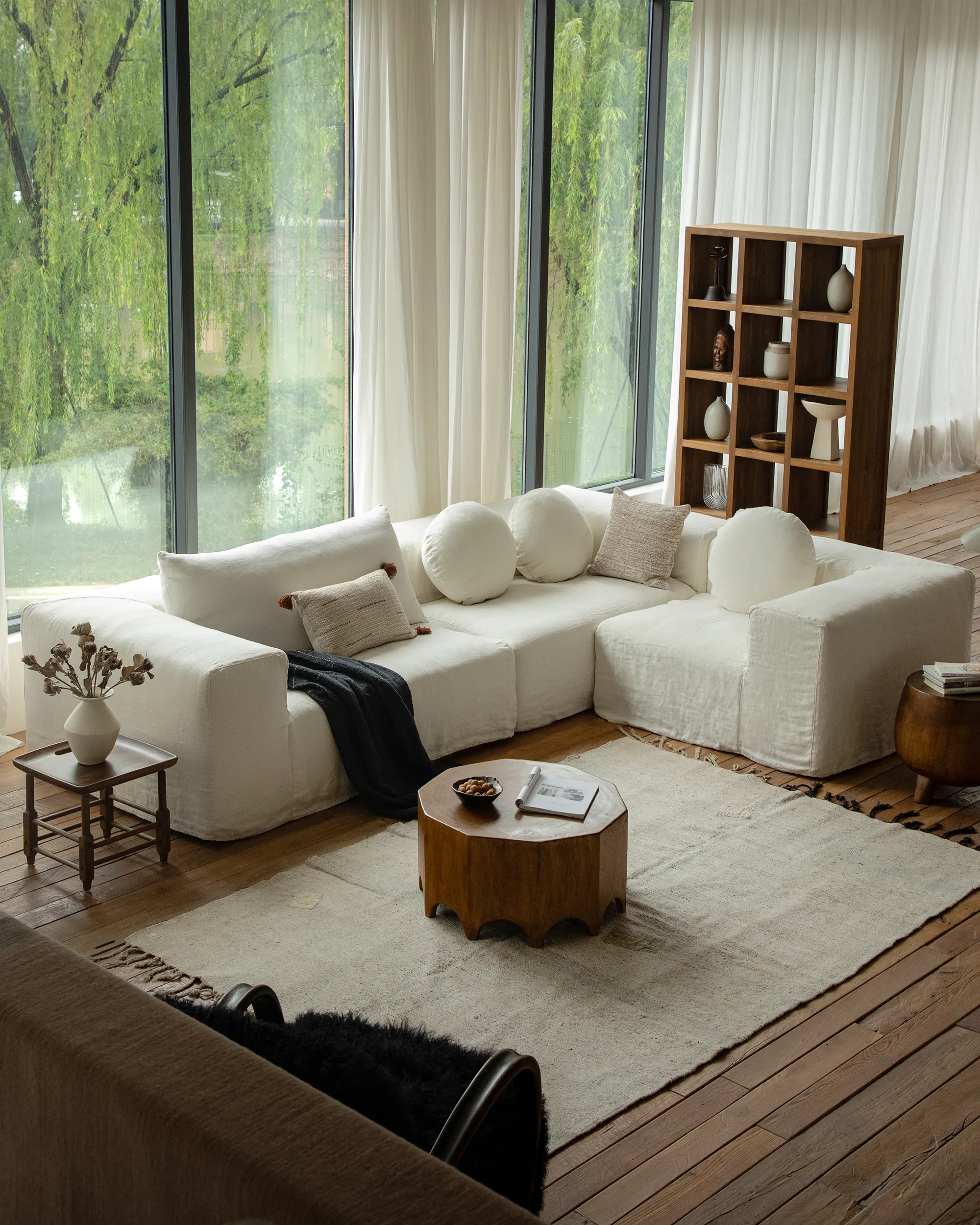 Decagon Side Table