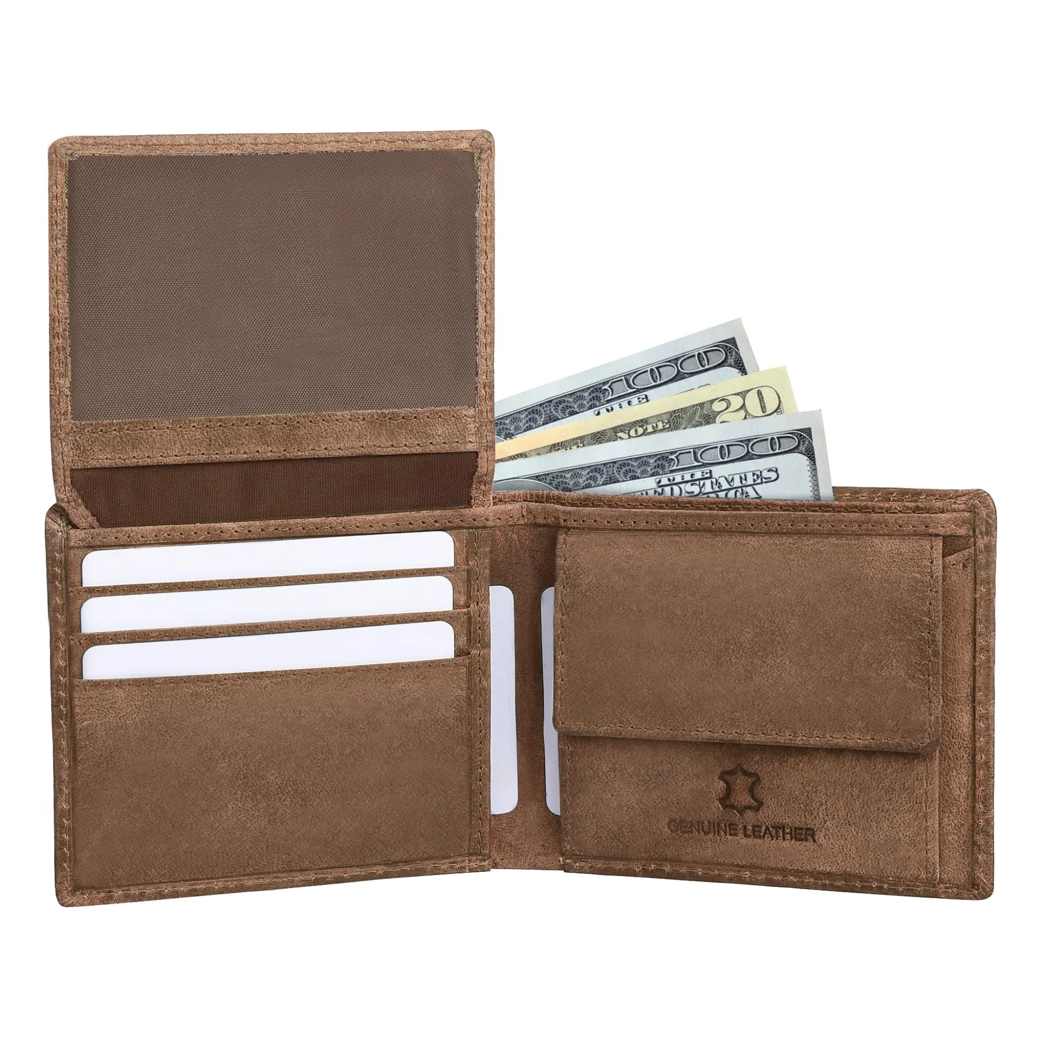 DIEGO RFID Protected Leather Wallet for Men